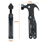 Multifunctional Stainless Steel Mini Screwdriver Plier Hammer
